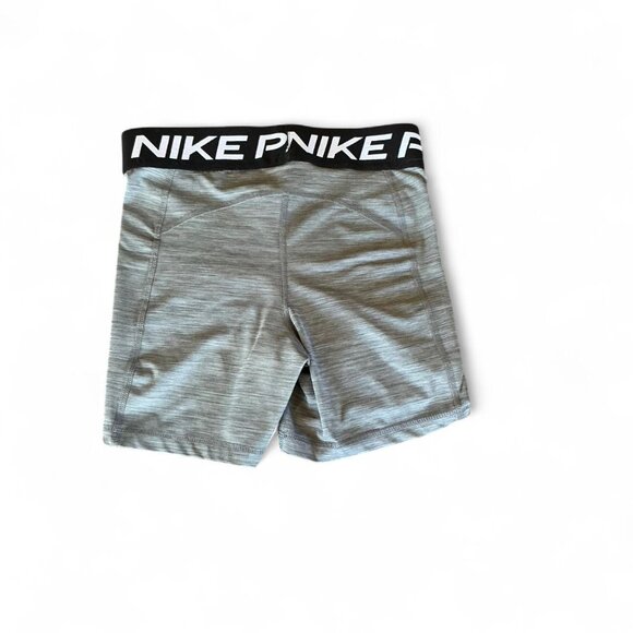 Nike Pro women's shorts heather grey size small - Picture 2 of 2